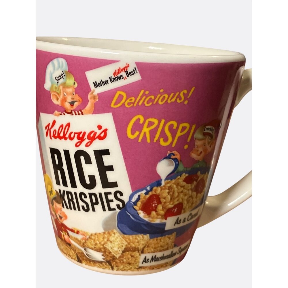Kelloggs Rice Krispies Cereal Mug Cup Collectible Design - Picture 7 of 12